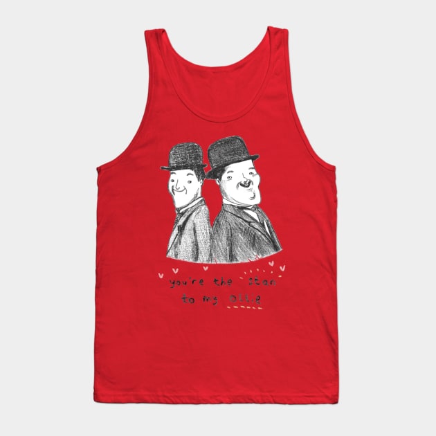 Laurel & Hardy Tank Top by Sophie Corrigan